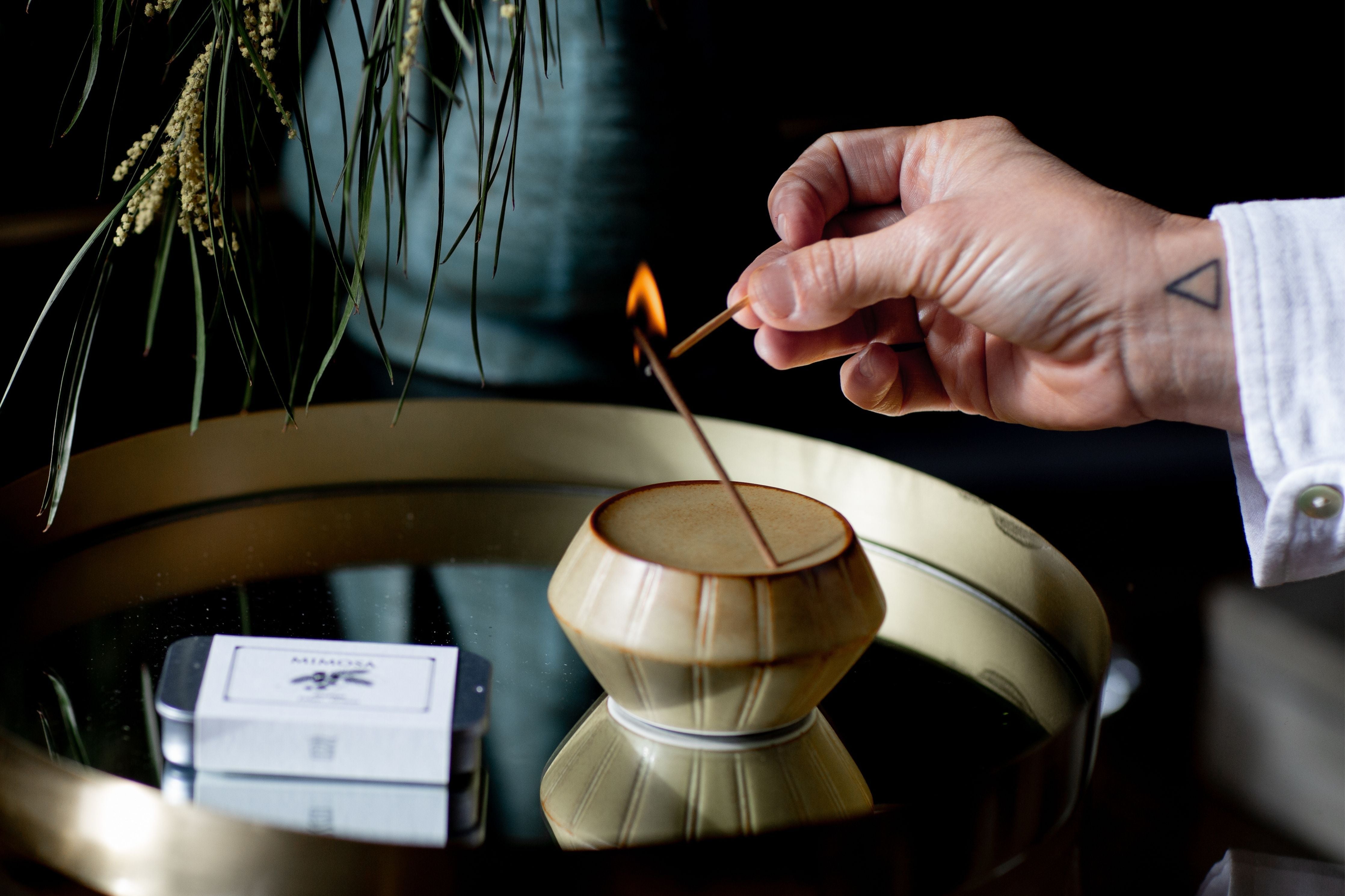 Sagano Incense Sculpture