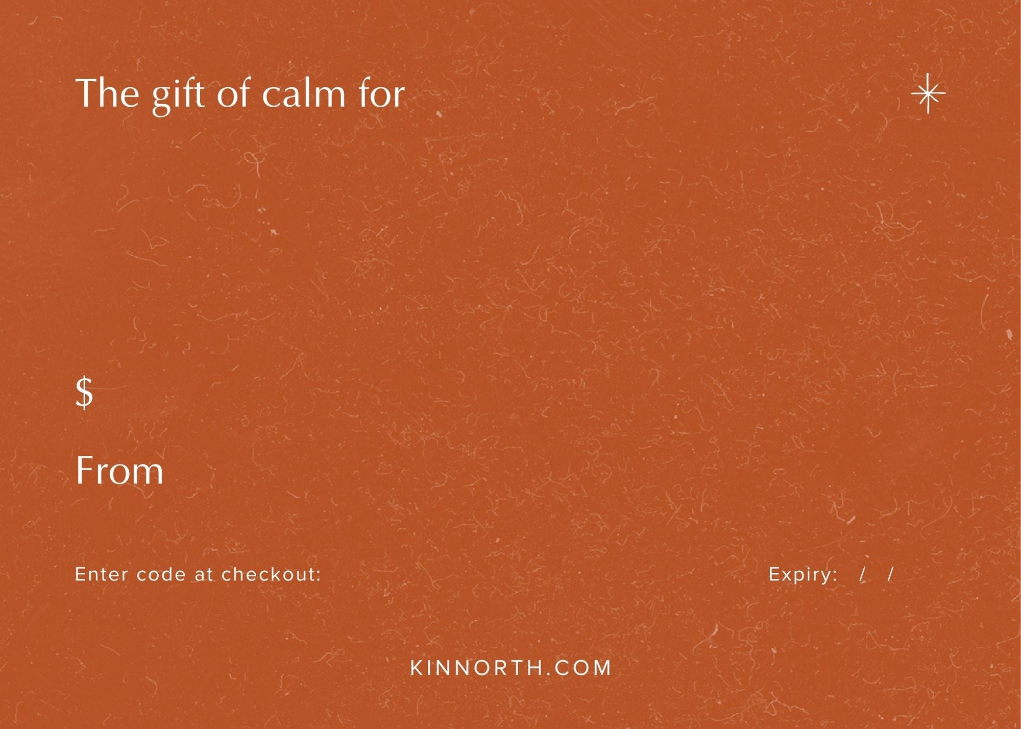 GIFT CARD - PHYSICAL – Kin North
